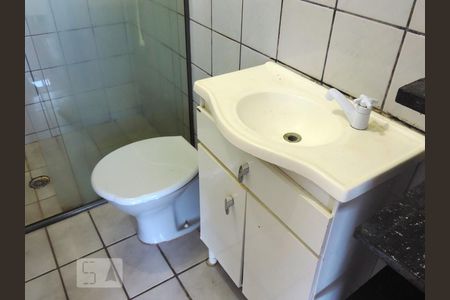Banheiro - Torneira de kitnet/studio para alugar com 1 quarto, 55m² em Lagoa da Conceição, Florianópolis