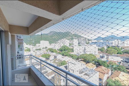 Varanda da Sala de apartamento à venda com 2 quartos, 56m² em Rio Comprido, Rio de Janeiro