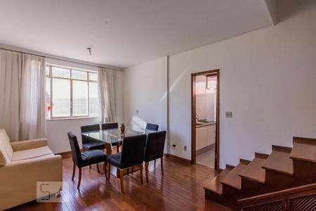 Sala 1 de apartamento à venda com 4 quartos, 160m² em São Lucas, Belo Horizonte