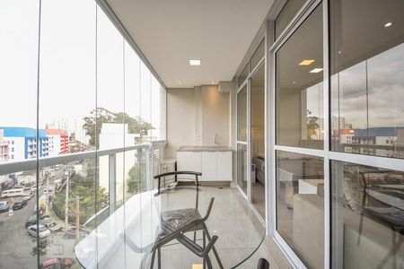 Varanda de kitnet/studio para alugar com 1 quarto, 36m² em Real Parque, São Paulo