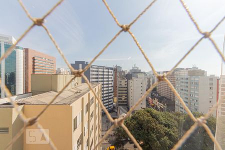 Vista sala de apartamento para alugar com 3 quartos, 98m² em Paraíso, São Paulo