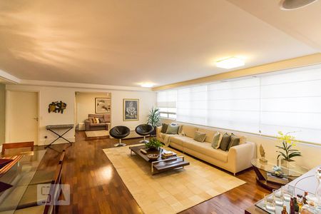 Sala de apartamento para alugar com 3 quartos, 190m² em Jardim Paulista, São Paulo