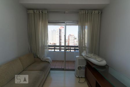 Janela da sala de apartamento à venda com 3 quartos, 74m² em Vila Guarani , São Paulo