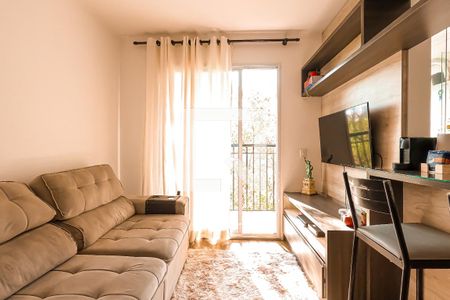 Sala de apartamento à venda com 2 quartos, 52m² em Vila Augusta, Guarulhos