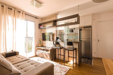 Sala de apartamento à venda com 2 quartos, 52m² em Vila Augusta, Guarulhos