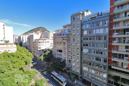 Vista Quarto. de apartamento para alugar com 1 quarto, 33m² em Copacabana, Rio de Janeiro
