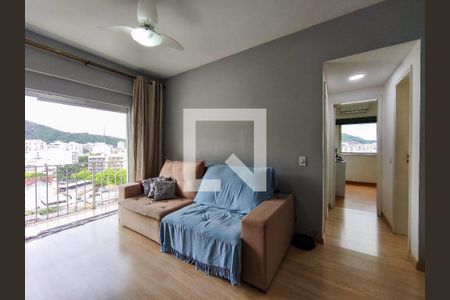 Sala de apartamento à venda com 2 quartos, 76m² em Grajaú, Rio de Janeiro