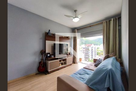 Sala de apartamento à venda com 2 quartos, 76m² em Grajaú, Rio de Janeiro