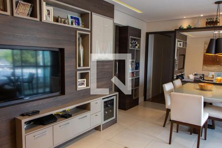 Sala de apartamento à venda com 2 quartos, 101m² em Loteamento Residencial Vila Bella, Campinas