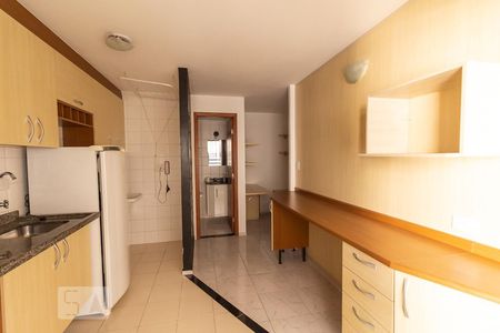 Cozinha de apartamento para alugar com 1 quarto, 40m² em Jabaquara, São Paulo