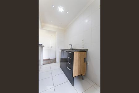 Cozinha  de apartamento à venda com 2 quartos, 55m² em Parque União, Jundiaí