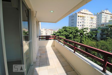 Varanda da Sala de apartamento à venda com 3 quartos, 236m² em Anil, Rio de Janeiro