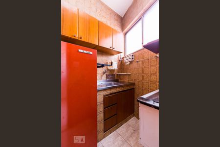 Cozinha de kitnet/studio para alugar com 1 quarto, 25m² em Flamengo, Rio de Janeiro