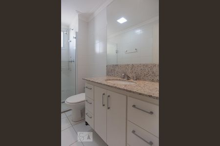 Banheiro de apartamento para alugar com 3 quartos, 110m² em Jardim dos Oliveiras, Campinas