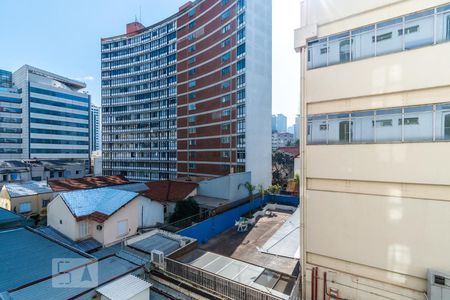 Sala - Vista de apartamento para alugar com 1 quarto, 34m² em Paraíso, São Paulo