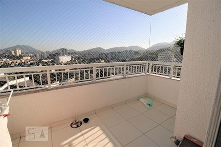 Varanda da Sala de apartamento para alugar com 3 quartos, 132m² em Pechincha, Rio de Janeiro