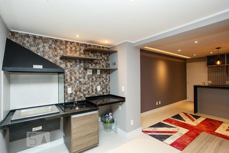 Varanda Gourmet de kitnet/studio para alugar com 1 quarto, 38m² em Picanço, Guarulhos