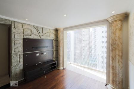 Sala de apartamento para alugar com 2 quartos, 63m² em Brooklin, São Paulo