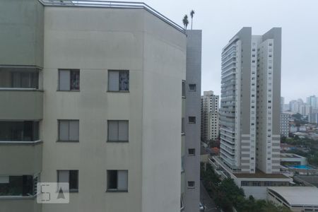Vista da varanda da sala de jantar de apartamento para alugar com 3 quartos, 136m² em Chácara Inglesa, São Paulo