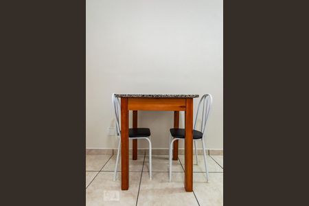 Sala - Cozinha de apartamento para alugar com 1 quarto, 35m² em Cidade Universitária, Campinas