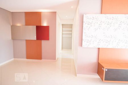 Sala de apartamento à venda com 3 quartos, 86m² em Vila Valparaíso, Santo André