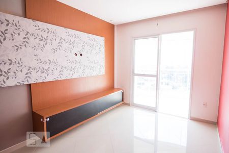 Sala de apartamento à venda com 3 quartos, 86m² em Vila Valparaíso, Santo André