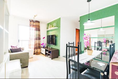 Sala de apartamento para alugar com 3 quartos, 78m² em Mansões Santo Antônio, Campinas