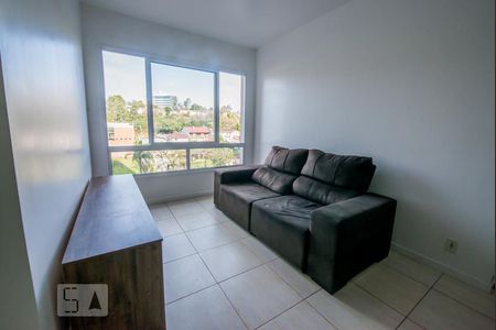 Sala de Jantar/Estar de apartamento à venda com 2 quartos, 60m² em Mauá, Novo Hamburgo