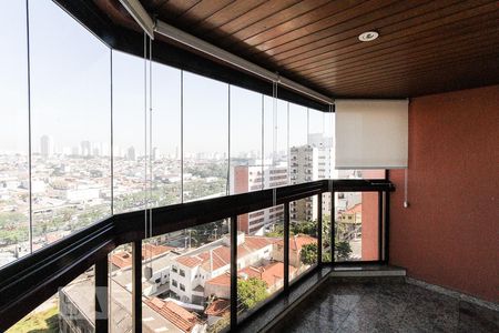 varanda de apartamento para alugar com 3 quartos, 117m² em Cidade Mãe do Céu, São Paulo