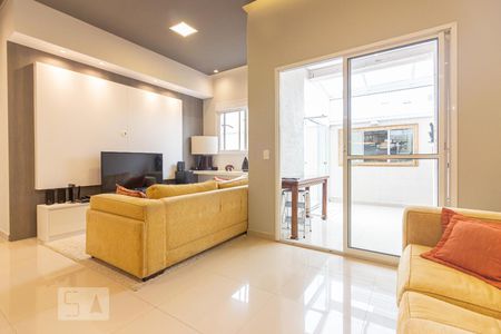 Sala de apartamento para alugar com 2 quartos, 111m² em Vila Polopoli, São Paulo