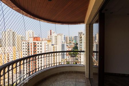 Varanda da Sala de apartamento para alugar com 4 quartos, 121m² em Saúde, São Paulo