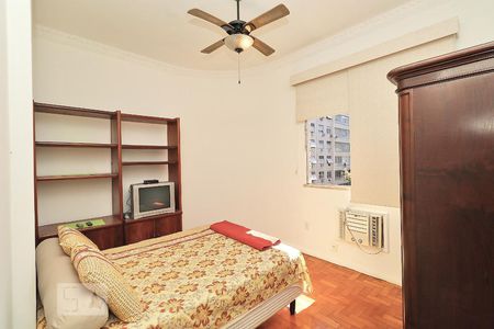 Quarto - Suíte. de apartamento para alugar com 1 quarto, 40m² em Copacabana, Rio de Janeiro