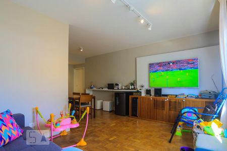 Sala de TV de apartamento para alugar com 3 quartos, 105m² em Vila Mariana, São Paulo