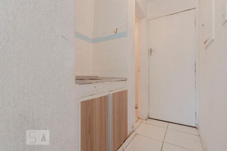 Cozinha de kitnet/studio para alugar com 1 quarto, 29m² em Santa Efigênia, São Paulo