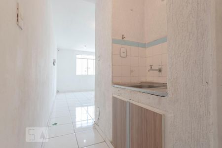 Cozinha de kitnet/studio para alugar com 1 quarto, 29m² em Santa Efigênia, São Paulo