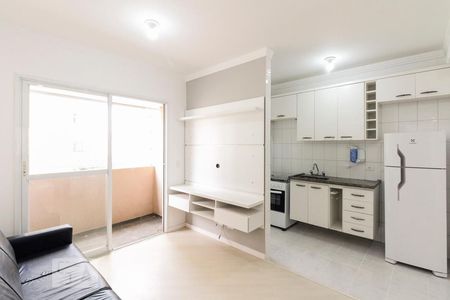 Sala  de apartamento para alugar com 1 quarto, 34m² em Vila Gomes Cardim, São Paulo