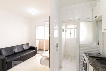 Sala  de apartamento para alugar com 1 quarto, 34m² em Vila Gomes Cardim, São Paulo