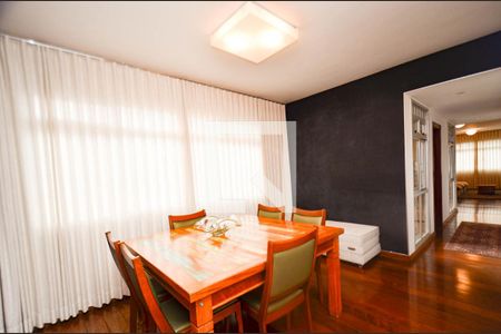 Sala de jantar de apartamento para alugar com 4 quartos, 200m² em Serra, Belo Horizonte