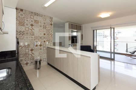 Sala/Cozinha de apartamento para alugar com 1 quarto, 68m² em Vila Nova Conceição, São Paulo