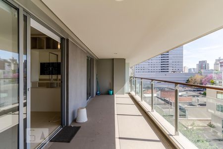 Varanda de kitnet/studio para alugar com 1 quarto, 68m² em Vila Nova Conceição, São Paulo