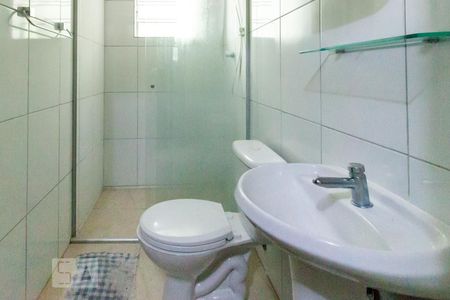 Banheiro 1 de kitnet/studio para alugar com 1 quarto, 28m² em Vila Gomes, São Paulo