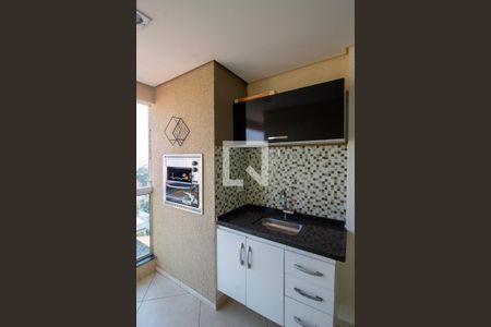 Detalhe Varanda gourmet de apartamento para alugar com 3 quartos, 76m² em Vila Galvão, Guarulhos