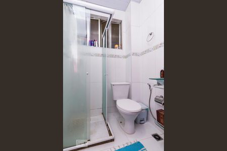 Banheiro de kitnet/studio à venda com 1 quarto, 30m² em Santa Teresa, Rio de Janeiro