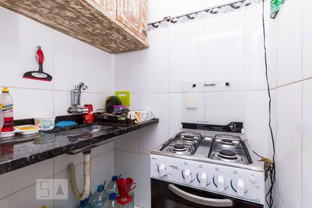 Cozinha de kitnet/studio à venda com 1 quarto, 30m² em Santa Teresa, Rio de Janeiro