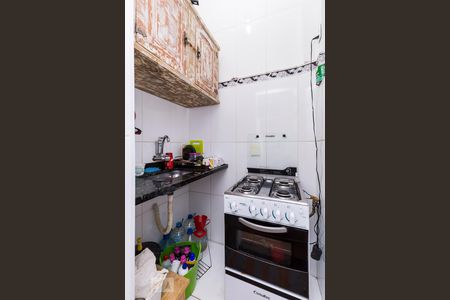 Cozinha de kitnet/studio à venda com 1 quarto, 30m² em Santa Teresa, Rio de Janeiro