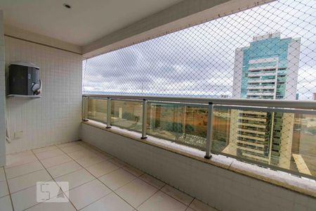 Varanda da Sala de kitnet/studio para alugar com 1 quarto, 39m² em Sul (águas Claras), Brasília