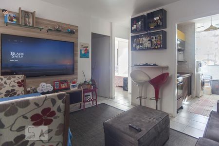 Sala de apartamento para alugar com 2 quartos, 51m² em Jardim dos Oliveiras, Campinas