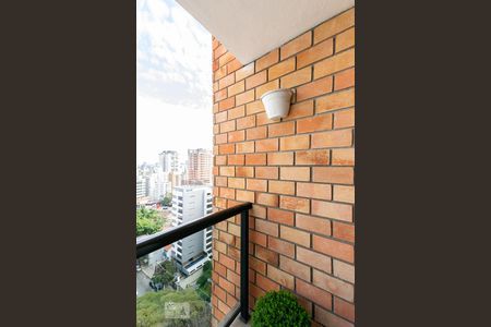 Varanda da Sala de apartamento para alugar com 1 quarto, 45m² em Vila Uberabinha, São Paulo