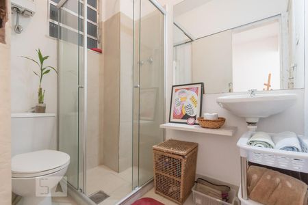 Banheiro de apartamento à venda com 1 quarto, 60m² em Botafogo, Rio de Janeiro