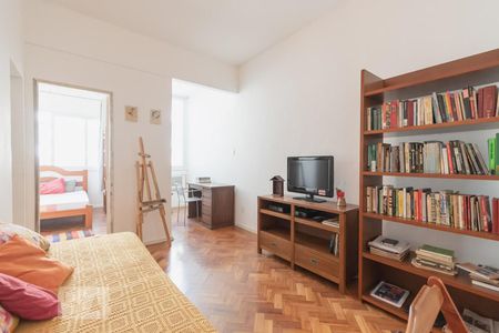 Sala de apartamento à venda com 1 quarto, 60m² em Botafogo, Rio de Janeiro